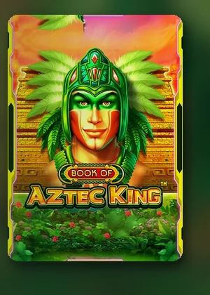 ปกเกมสล็อต Book of Aztec King ในห้องเกม XO789