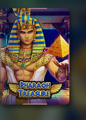 ปกสล็อต Pharaoh Treasure หนึ่งในเกมที่เข้าเล่นได้ทันทีหลังเข้าสู่ระบบ XO789